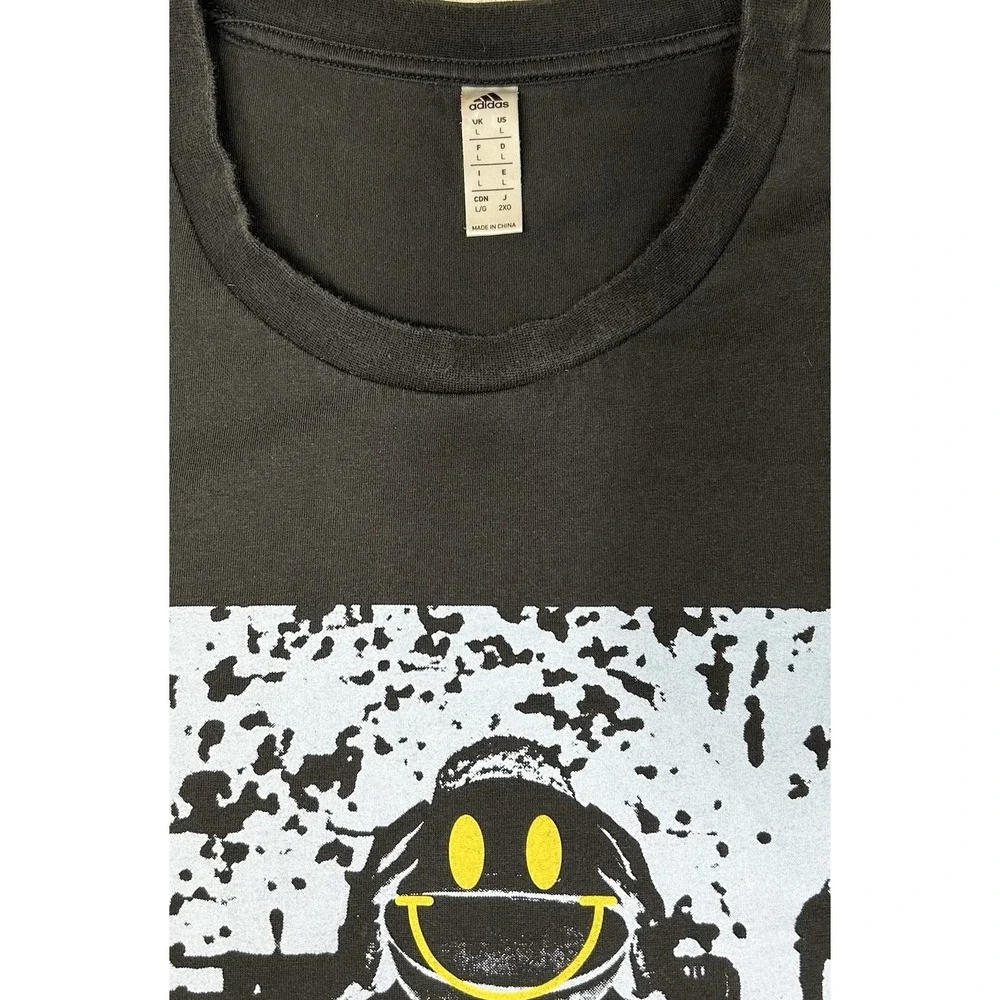 Adidas Climalite Not The Same 2019 Basketball Graphic T-Shirt Mens Large Black